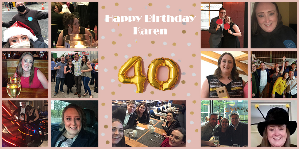 JDAArchitects's tweet photo. You should never ask a lady her age - so don’t... we’ll tell you instead!
🎉It’s Karen’s BIG 40🎉 #teamJda wishes you the best lockdown birthday. Have an amazing weekend celebrating 🥳 https://t.co/T2l2hksIVm
