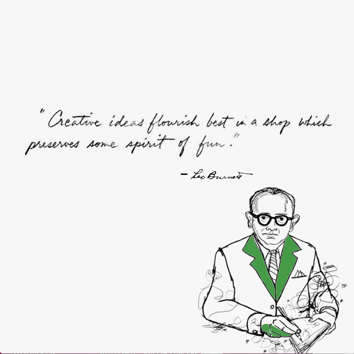 A mid-week proclamation from the founder himself Leo Burnett! During these unprecedented times, we definitely resonate with this and urge you all to stay “fun”, “safe” and “negative”. Have a great Monday everyone! #LeoBurnett