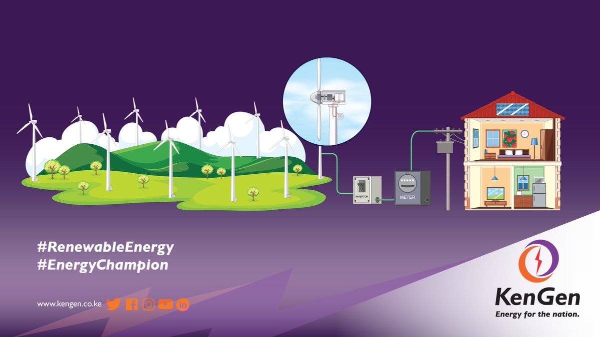 2/4 With the ratification of the Kyoto Protocol by Kenya, KenGen has been spearheading Clean Mechanisms Development (CDM) projects - a move that has greatly contributed to emission reduction.  #EnergyChampion  #SustainableKenGen