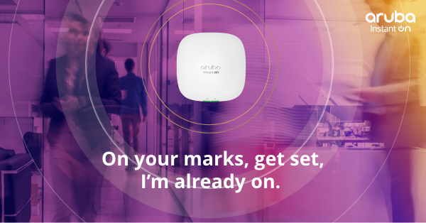 Yep, it’s that easy. I’m <a href="/ArubaNetworks/">arubanetworks</a> Instant On, the easy to set up network that gives you reliable and blazing fast performance to drive your business forward. dy.si/yV1X6o