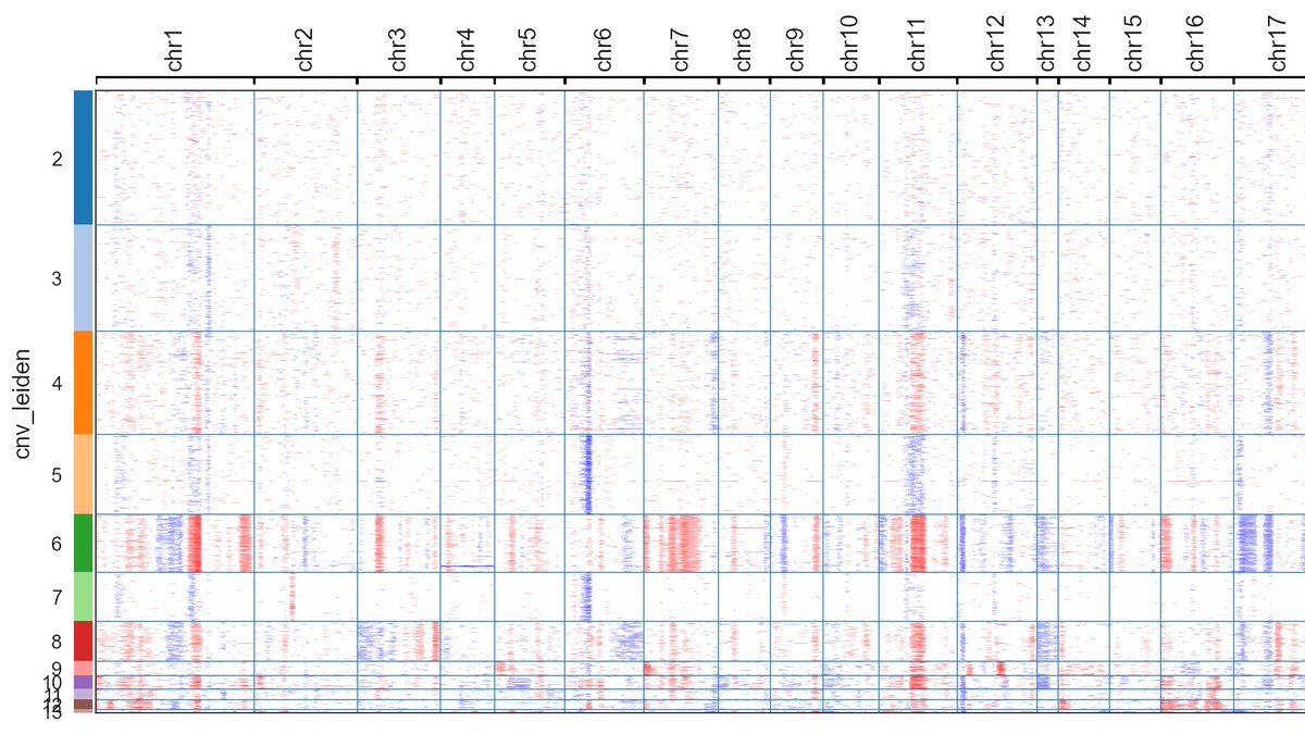 grsturm's tweet image. I created inferCNVpy, a Python re-implementation of @broadinstitute&apos;s inferCNV. Works smoothly with #scanpy and is ~100x faster than the R version. Already applied it to 500k cells. 
github.com/icbi-lab/infer… (1/3)