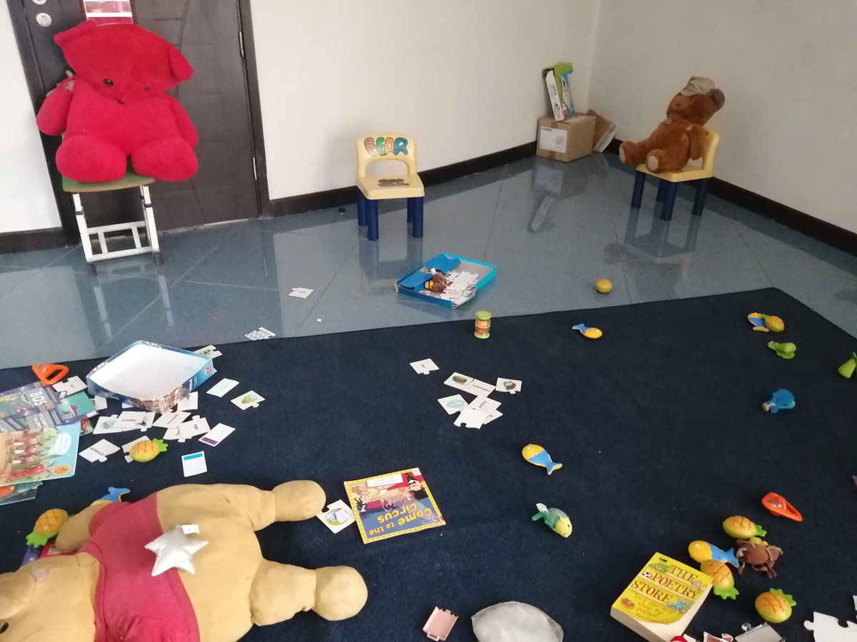 On the 1st floor is where they have the children's library. Its spacious, well stocked with books catering to all ages ages (few Swahili and African language books though). There's a play area as well as a kids theatre (forgot to take a photo) for the monthly reading club  #KNLS