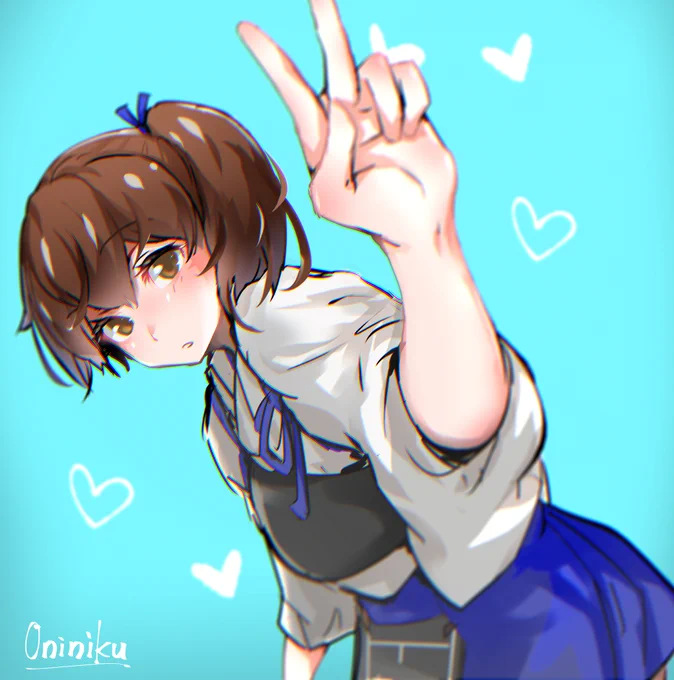 #無言で加賀さんをあげる 