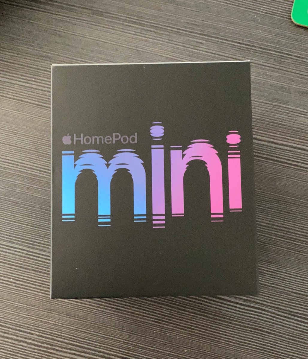 titatony11's tweet photo. Er ist dahaaaa ๐
#apple #hompodmini https://t.co/Tjy0UweKj6
