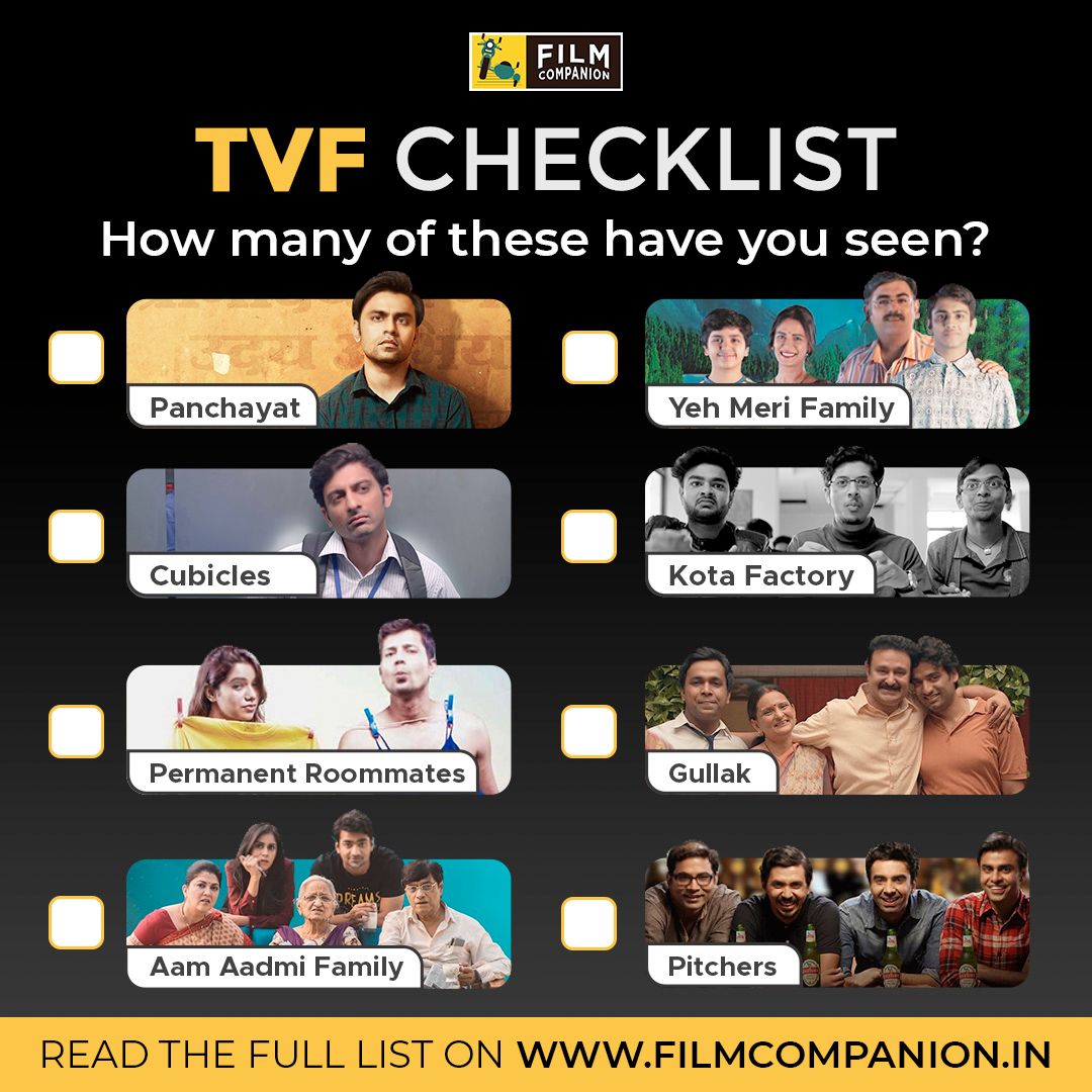 Almost a decade of hits and misses later, the institution of @TheViralFever is still an enduring presence in the middle-Indian millennial heart. @ReelReptile ranks their best shows.
https://t.co/aF7aMdCdTG https://t.co/wVRVb3602z