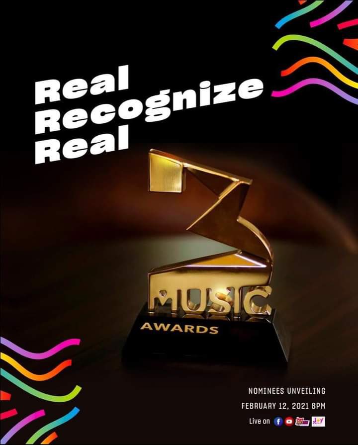#3MusicAwards21 Nominees show. Friday, 12th February, 2021. 8pm. Live on @joyprimetv &amp; 3MusicAwards facebook page and on Youtube via 3Musicnetworks. #The4th #The4NomineesShow