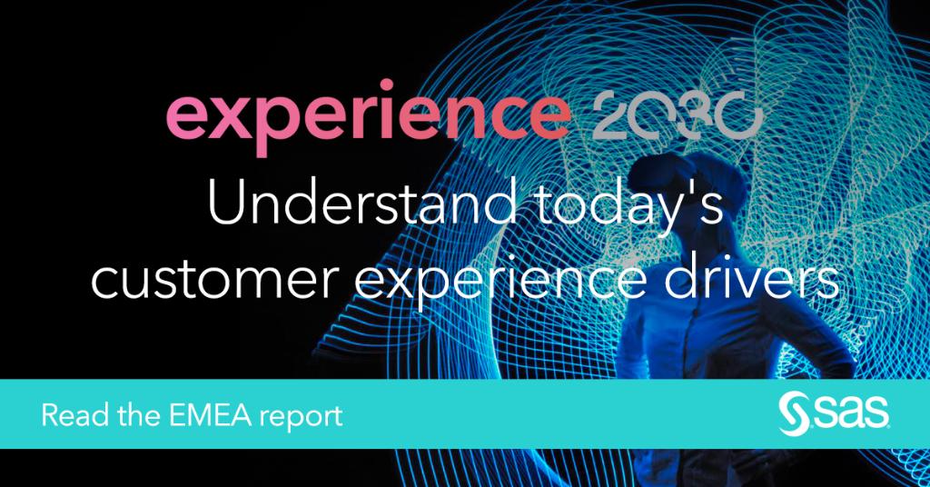 SASsoftwareUKI's tweet image. #SASCollaborator @PeterLavers comments on SAS&apos; latest #EX2030 research in this new blog! Find out the top ranked influencing factors for #customers making a purchase decision. 2.sas.com/6019HetSB