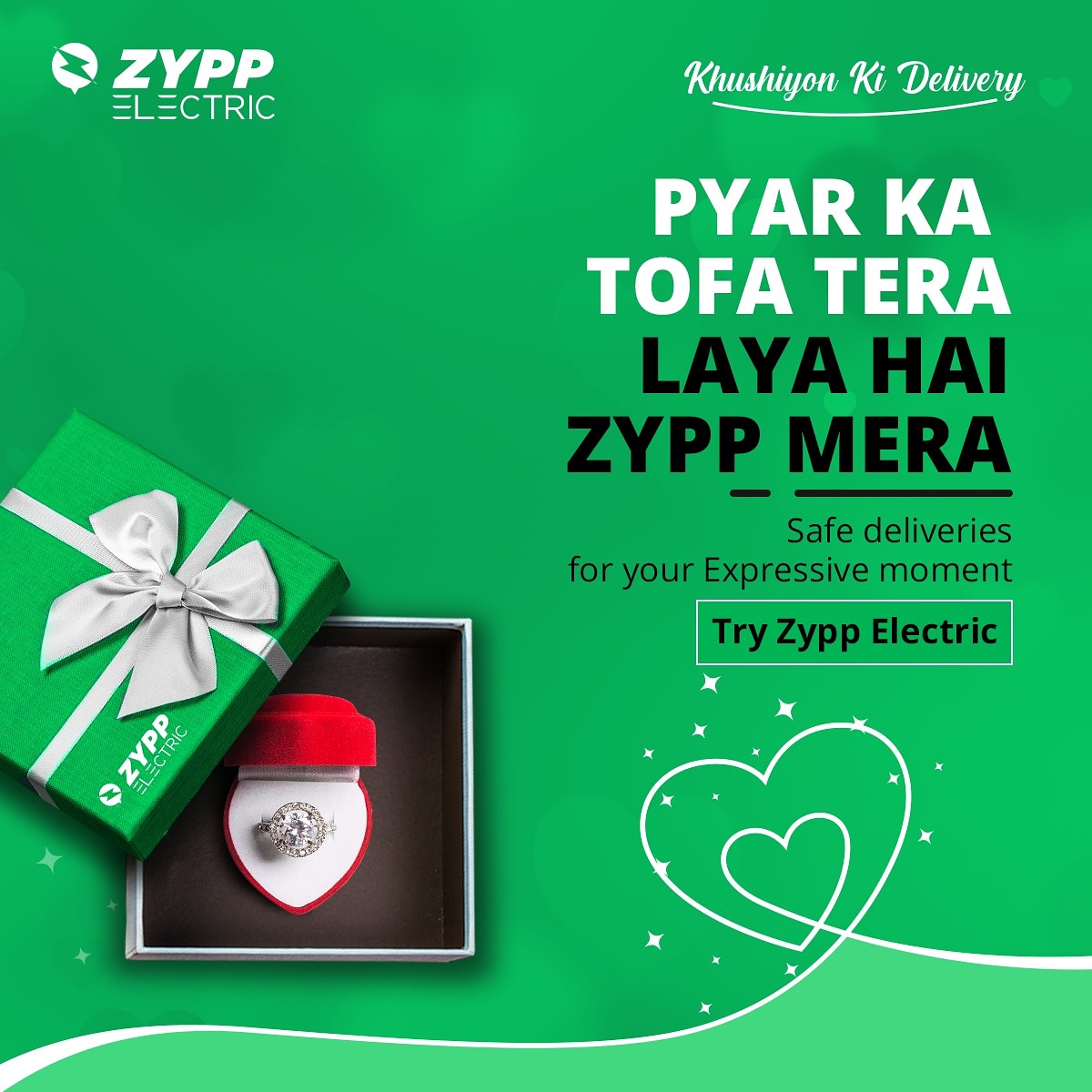 ZyppElectric's tweet photo. That Proposal which means a lot, this Valentine's day make it more special with Zypp. Download the app
https://t.co/A7L9xVvaLE
#valentines #valentinesgift #love #proposeday #khushiyonkidelivery #zypp #zyppdelivery #proposalday
#valentineweekend #zyppelectric https://t.co/FwCaca2mso