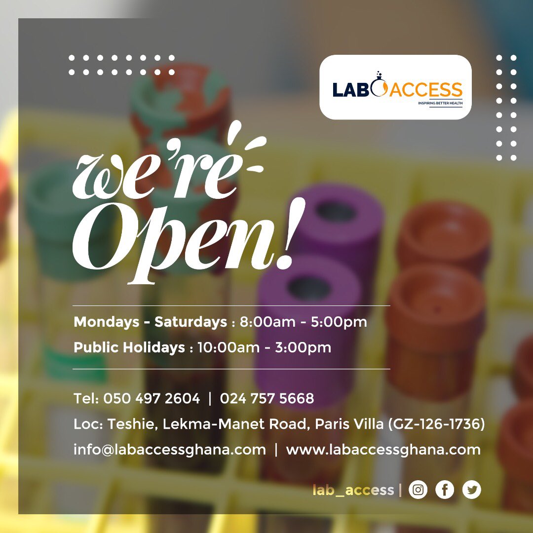 lab_access's tweet photo. Embrace the new week with enthusiasm! Have a great week ahead... contact us for your lab tests,corporate or group screenings and wellness packages. #mobilelab #walkin #doctorconsultation #labaccess https://t.co/n90VJjho1z