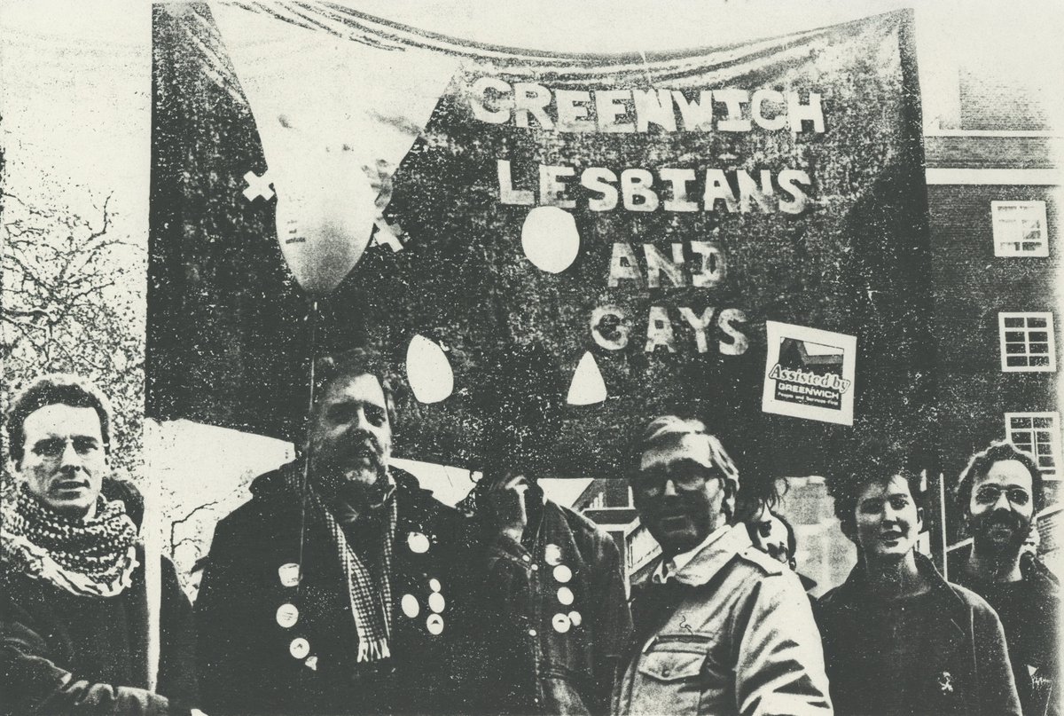 In the early days of the Greenwich Lesbian and Gay Rights Group, press coverage of AIDS was extremely homophobic, driving public stigma and scare-mongering.  #LGBTHM21  