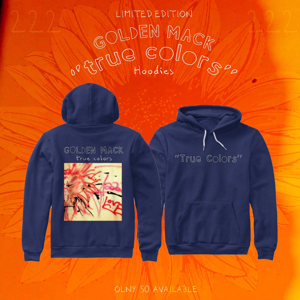 Golden_Mack222's tweet photo. NEW TRUE COLOR HOODIES OUT NOW GO GET YOURS ❤️💯🎶 #Truecolors #Goldenmack #staygolden #youngju #love #loyalty @237musicgroup #faith #Music NEW INTERVIEW OUT NOW AS WEL WITH ALBUM DROPPING AND MUSIC VIDEO #hiphop https://t.co/46aaV5Zcs5