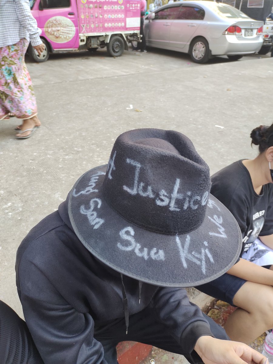 If yesterday was a defiant march today is turning into a parade of style. Fashion is political and the kids have figured out their angles (perfectly posed to avoid having their faces camera).