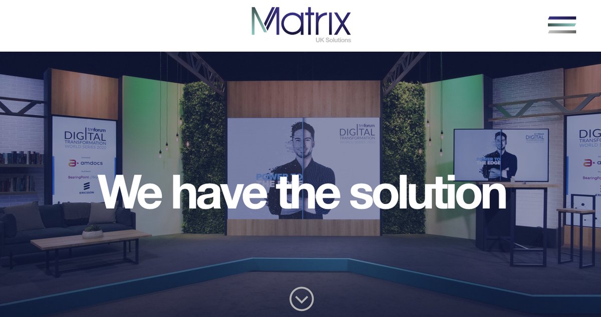 We've had a bit of a glam-up over the weekend, check out our new look at matrix-events.co.uk