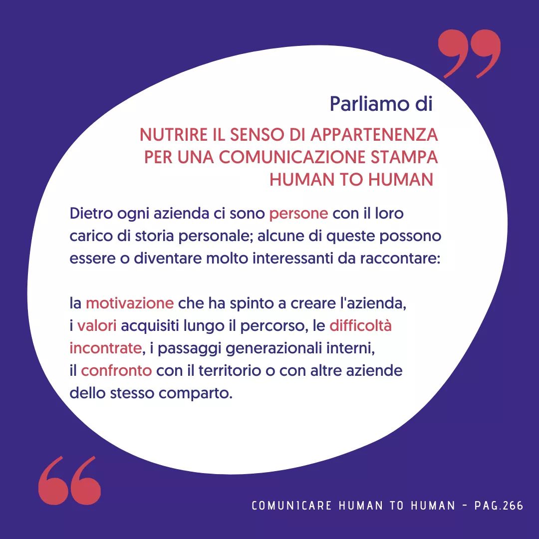📍 Qual è il valore che in una notizia aziendale non dovrebbe mancare mai? Per Clara Minissale, giornalista enogastronomica, è il senso di appartenenza. Scopri l'intervista sul libro "Comunicare Human to Human", il libro della nostra founder <a href="/SantinaGiannone/">Santina Giannone</a>. #notizia