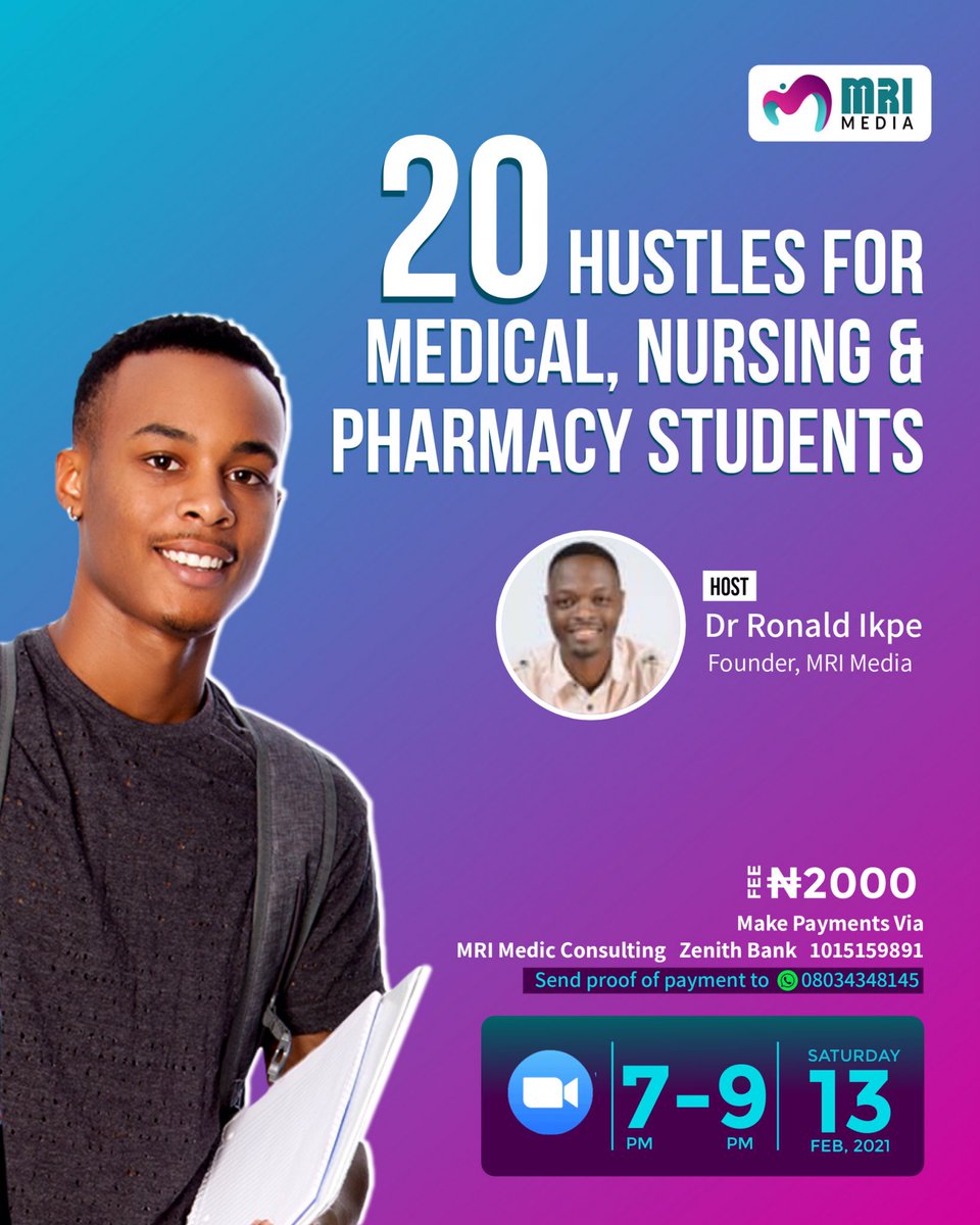 mri_media's tweet photo. If you are a Student and fall into any of these categories, then this is for you! 

Let us show you how to earn while in school without disrupting your studies. 

Details on flier. https://t.co/AblRAKqkwA