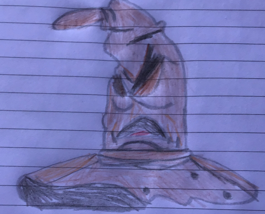 StlukesYear3E's tweet photo. @stlukesbury For our Art lesson this week, we have been continuing to learn about how to use shading effectively in our drawings, by drawing The Sorting Hat from Harry Potter! #art #shading #HarryPotter #TheSortingHat #WhichHouseAreYouIn #4ESuperstars https://t.co/RcDYXQfggM