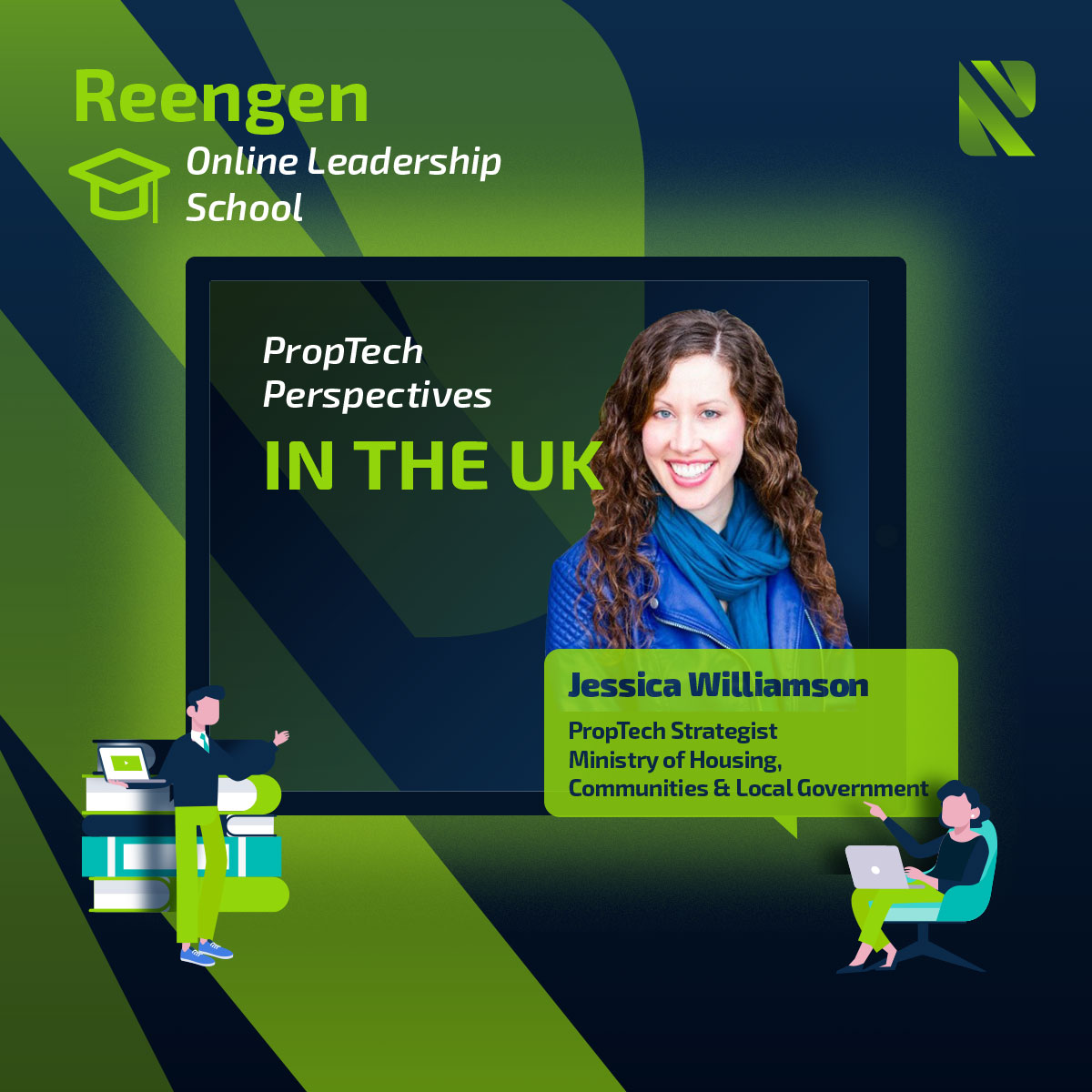 🚀 The guest of Reengen Online Leadership School was Jessica Willamson last week, and she gave valuable insights into PropTech Perspectives in the UK!

<a href="/JessInBlue/">Jess Williamson Pink</a> #weRenergymanagers #reengen #leadershipschool #proptech