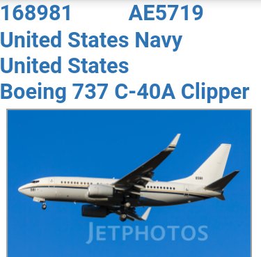 Oceanworldfree's tweet photo. 🇺🇲USAF
Two Boeing C-40A Clippers flying in
South Korea
165833 #AE0976( top)
168981 #AE5719 https://t.co/nUfr69jQXU