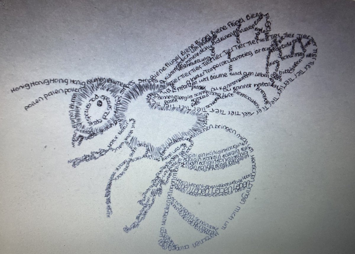 The bar has been set.... amazing entry to the Calligram challenge 😍🇩🇪