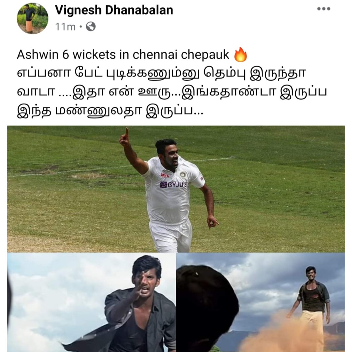 beardedvicky's tweet photo. @ashwinravi99 @ChennaiIPL 😍❤️ https://t.co/9SMKausTjZ