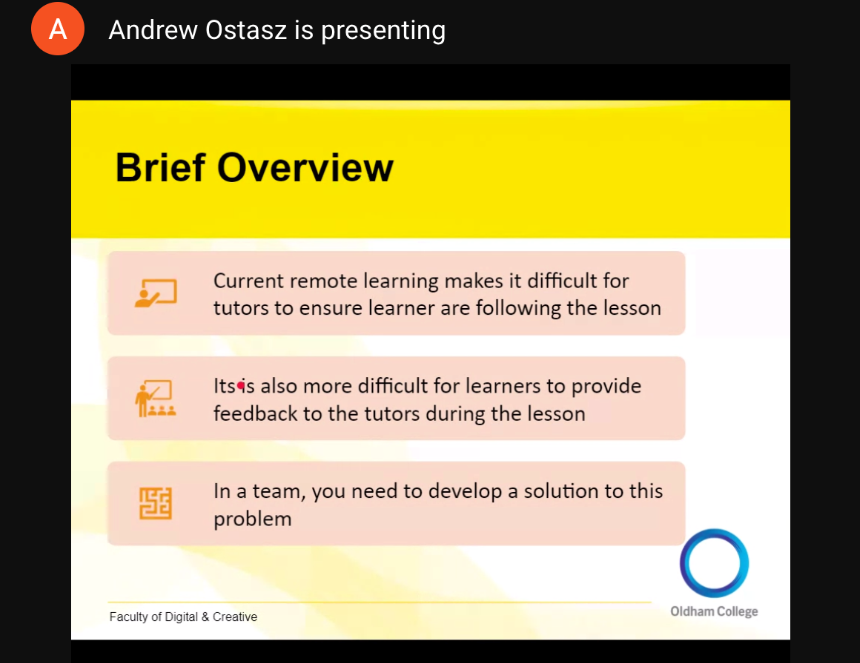 OldhamCollege's tweet photo. THIS WEEK: bITo HACKATHON | 

Oldham-based digital company @bitoltd have introduced their week-long Hackathon brief this morning.

L3 Web + Software Development and Hardware + Networking students will be finding creative solutions to real-world problems.

Stay tuned for updates! https://t.co/wXGMYPY8iu