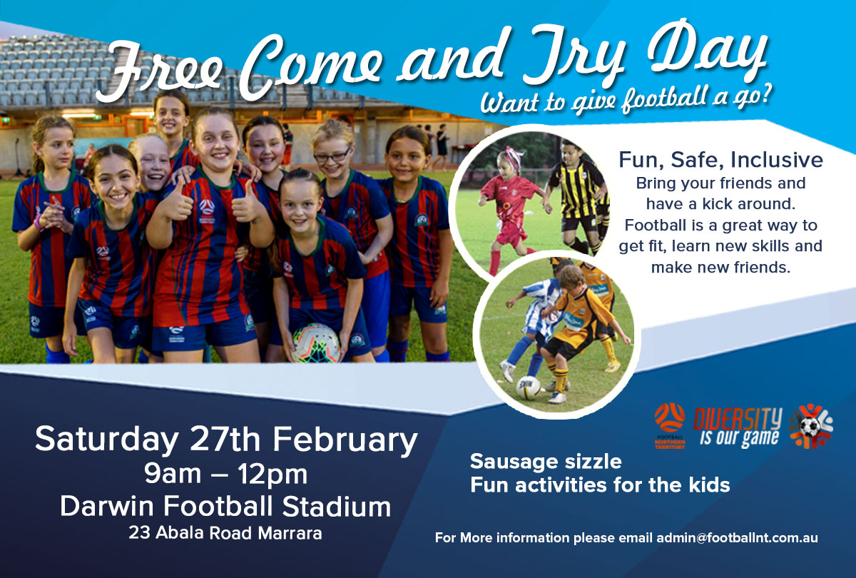 Free come and try day

Sat 27 feb