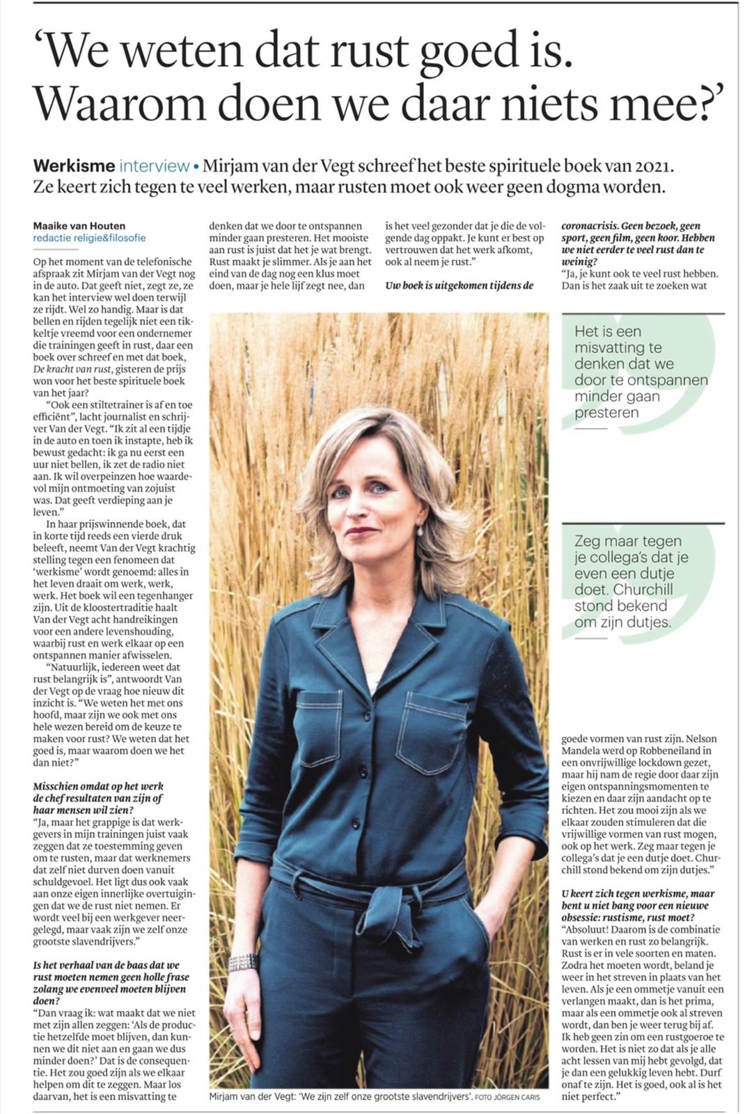 Mirjam van der Vegt (mirjamvdvegt) / Twitter