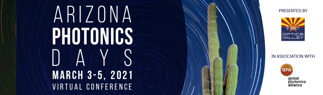The 4th annual Arizona Photonics Days will be a FREE virtual conference held March 3-5, 2021. Engage with your peers and industry leaders for technical discussions, industry trends, and virtual business-building meetings with global attendees.

Register: aztechcouncil.org/event/arizona-…