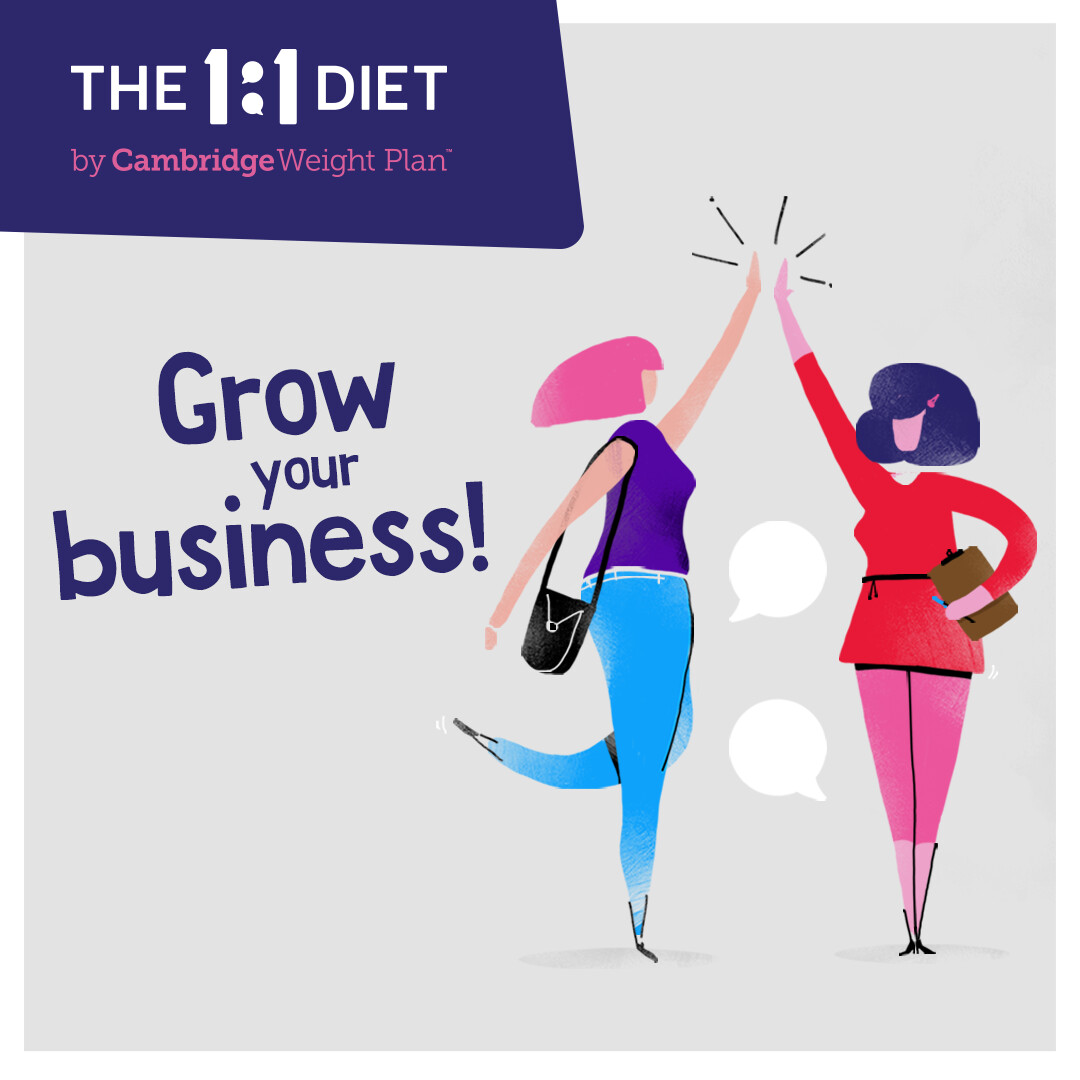 Working to grow your business is so rewarding! That's just one of many benefits of training to become a Consultant. Ask me for more info today. #One2OneDiet