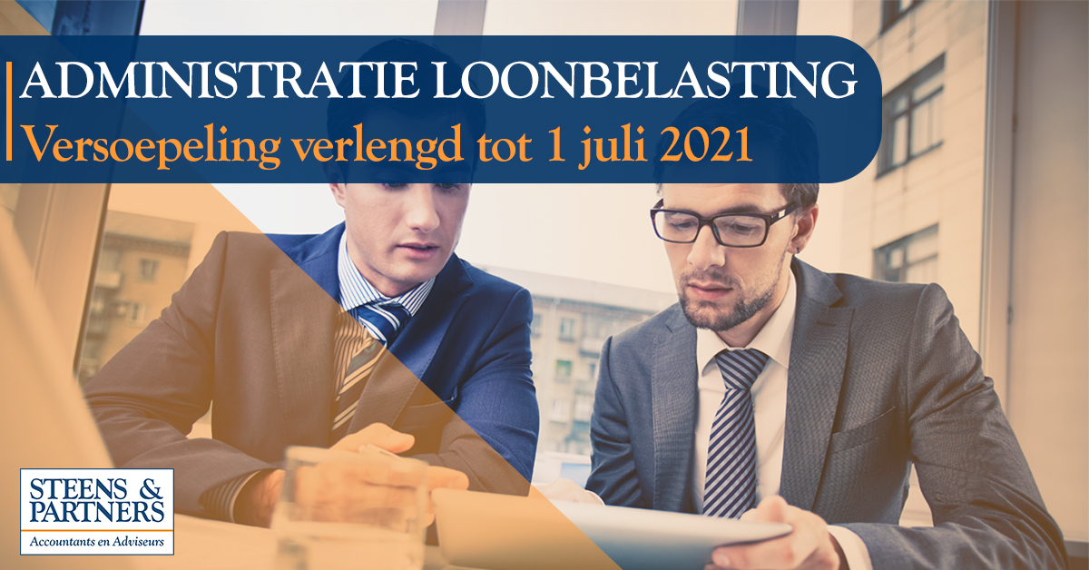 Als werkgever heeft u voor de loonbelasting te maken met tal van administratieve verplichtingen. Vanwege de aanhoudende coronacrisis is versoepeling van een aantal van deze verplichtingen verlengd tot 1 juli 2021. Lees verder: lnkd.in/eSEkUuB

#loonbelasting