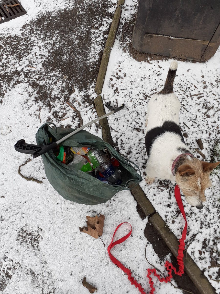 Hello from a very cold East Park in Wolverhampton! ❄🌨 out this morning and collected a full bag of litter which is not to bad for a Monday. Thanks to the <a href="/wolvescouncil/">Wolves Council</a> bin crew our took my litter away. Time for a ☕ <a href="/wolvesparkies/">💚 Wolverhampton Parks 💚</a> <a href="/EastParkLabour/">East Park Labour</a> <a href="/patmcfaddenmp/">Pat McFadden</a> <a href="/lovemycityw/">Love My City</a>