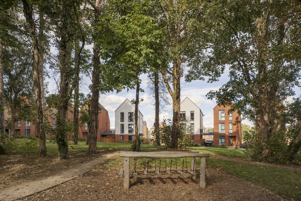 HTADesignLLP's tweet photo. Photos of the award winning Cane Hill through the seasons.
The masterplan celebrates the natural & historic character of this Green belt site & improves access to countryside for the existing community to create an exemplar sustainable development #distinctivelylocal https://t.co/SAS9ZuLXn7