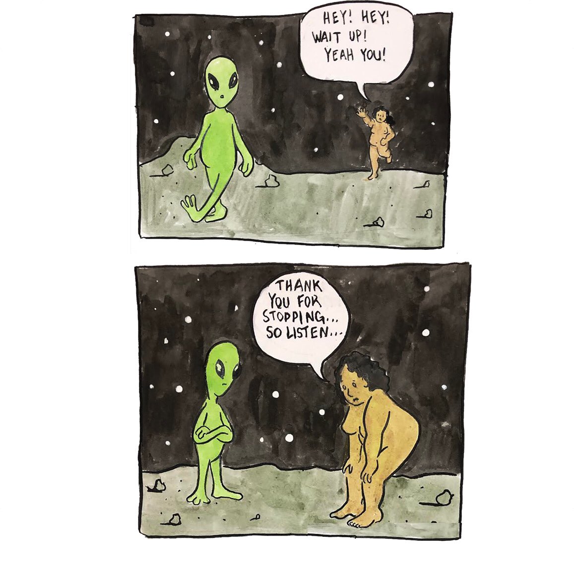 This comic I made: A Thread