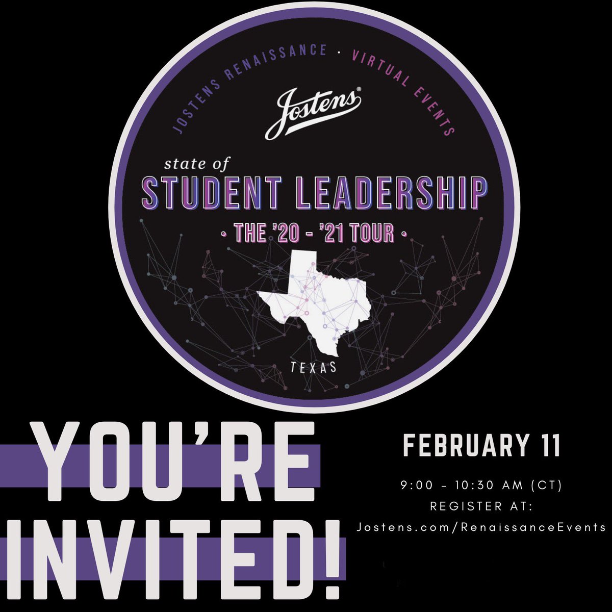 WELL BEFORE social distancing was a thing, we loved having this guy in person! Can’t you tell how happy Tread was??
Thankful that this week all of TX can “see” him online!  Email your rep for free registration code or more information! 👀you there! <a href="/J_Renaissance/">Jostens Renaissance</a> <a href="/mikesmithlive/">Mike Smith</a>