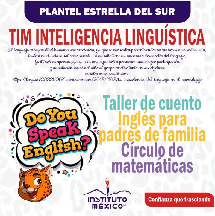 imexpuebla's tweet photo. #ImexVanguardia Do you speak english? 🇺🇸🇬🇧 Inglés para padres de familia es uno de nuestros talleres de Inteligencia Lingüística ¡Aprovéchalo! #imex_es #ComunidadImex https://t.co/iOIR5Fg5VO