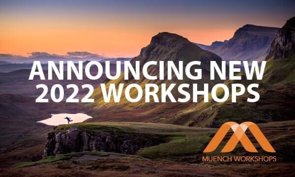Lots of travel goodness for 2022 has just been launched. Check it out here. muenchworkshops.com/workshops?year…