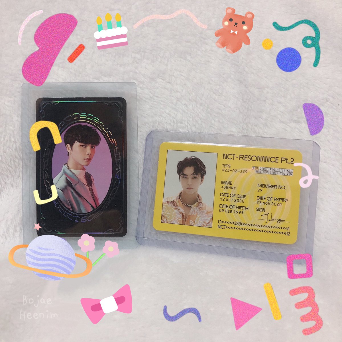 ✦˚ ༘ ꒰ 𝙷𝚊𝚙𝚙𝚢 𝙱𝚒𝚛𝚝𝚑𝚍𝚊𝚢 ꒱˚ₓ﹆
     ◞*✿ 𝙅𝙤𝙝𝙣𝙣𝙮 𝙎𝙪𝙝 ˚ ༘♡

RT Only 𓂃𓈒𓏸
สุ่มแจกจอห์นนี่ YB &amp; ID card 

⋆⁺ ประกาศ 10/02/2021, 18:00
₊⋆ รายงานตัวภายใน 5 นาที

ออกค่าส่งเอง 20฿ (ฟลว.ส่งฟรี)
#HAPPYJOHNNYDAY #JOHNNY
#OneandOnlyJohnnyDay