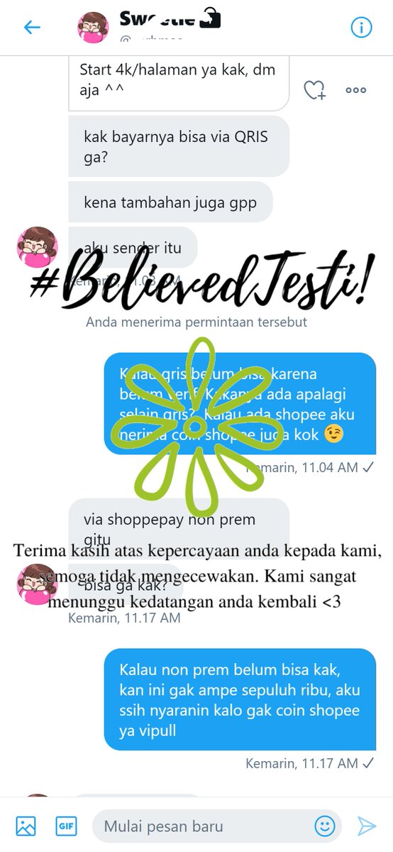 believedstore's tweet photo. #BelievedTesti 

#BelievedJasaTulis #BelievedJasaTugas menulis ayat Al-Qur'an dengan artinya. 

Rabu, 20 Januari 2021. https://t.co/bvt56C6wCA