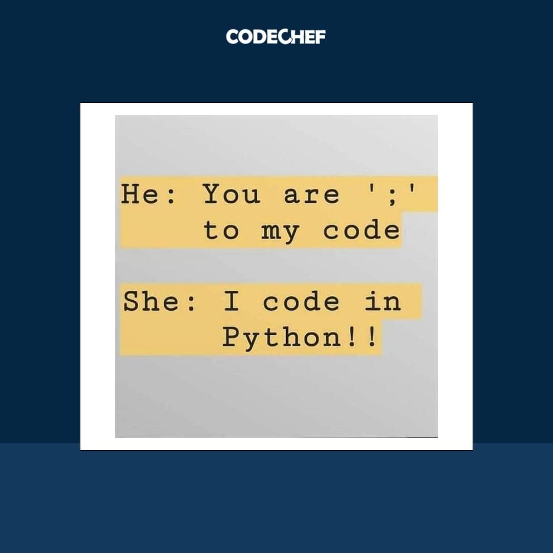 codechef's tweet photo. You never know how it ends (check Blank Space, Taylor Swift), but you can always be the one to propose. 
Credits: codersforever https://t.co/V9XXY189qL