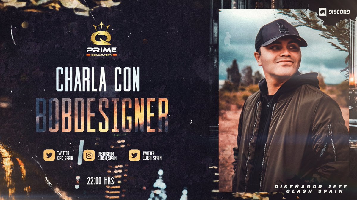 Hoy es lunes y eso significa que HOY TOCA CHARLA🎉

El invitado de hoy es nada más y nada menos que @BobDesigner1 el jefe de diseño de <a href="/QLASH_Spain/">QLASH España 🐉</a> y un artista gráfico increíbles😱😱

A las 22:00h en el servidor de Discord ¡Ve preparando tus preguntas!