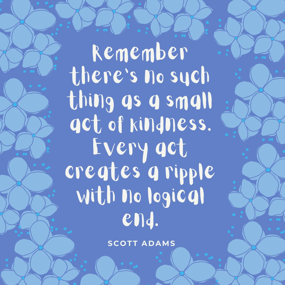 CIO_Steve's tweet photo. Focusing on kindness in every act. #MotivationalMonday #SilverLiningsTechnology #kindness #goals https://t.co/fsuH0aIws8