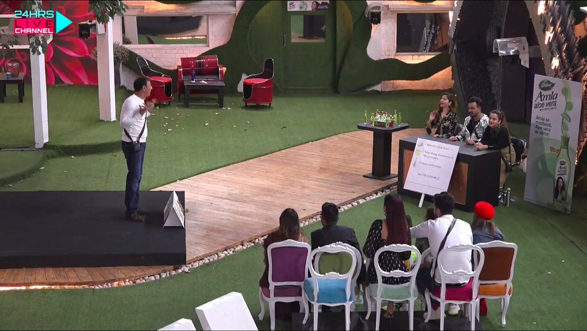 GlamWorldTalks's tweet image. #BB14LiveFeeds #ExclusiveUpdates

New #DaburAmla task is in the house but #AbhinavShukla is missing from the live feed. It&apos;s been more than 6 hours since #AbhinavShukla last appeared in the house. We hope he is fine.

DESERVING WINNER RUBINA

Follow us for more exclusive updates.