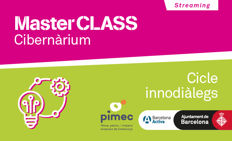 barcelonactiva's tweet image. “Innovar o morir”, diuen. Però és realment així? Saben com innovar les petites i mitjanes empreses de la ciutat?
Estrenem un nou cicle de #MasterclassCibernàrium per ajudar les #BCNempreses a innovar més i dotar-les d’eines perquè ho facin possible.
👇
cibernarium.barcelonactiva.cat/-/nou-cicle-d-…