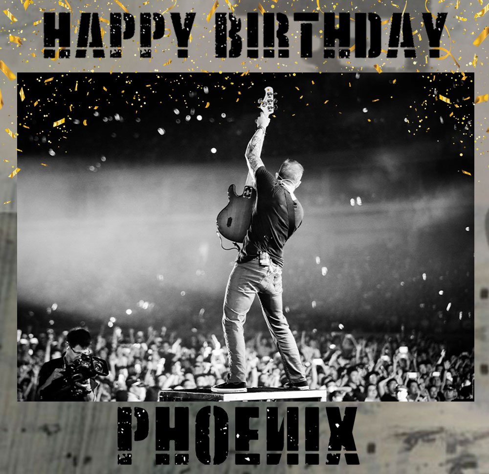 linkinpark's tweet image. Happy Birthday @phoenixlp 🥳