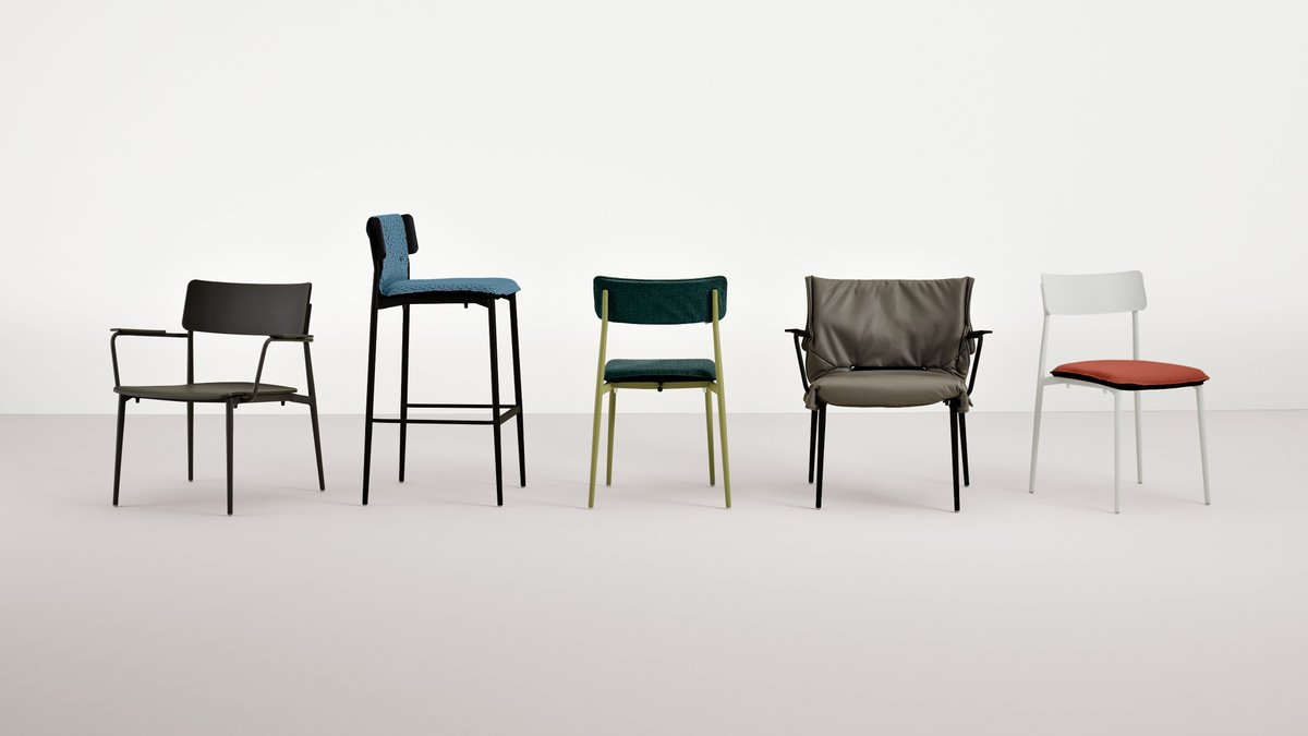 IWSFurn's tweet photo. The Simple Chair by Turnstone is the easiest chair to add anywhere. Pull up to a teammate’s desk. Populate a conference room. Meet on the fly. Use the Simple Chair unadorned or with optional cushions and slipcovers for added comfort and design expression. https://t.co/lWTNoDV8HR