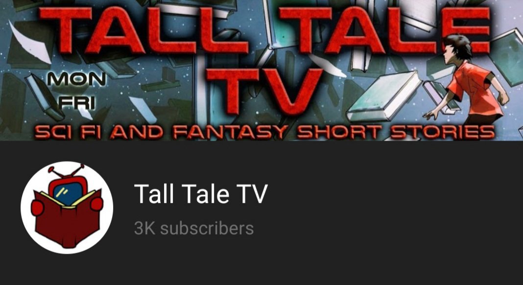 TallTaleTV's tweet photo. Just hit 3k on YouTube! Thank you guys! https://t.co/41KAEOYdr9