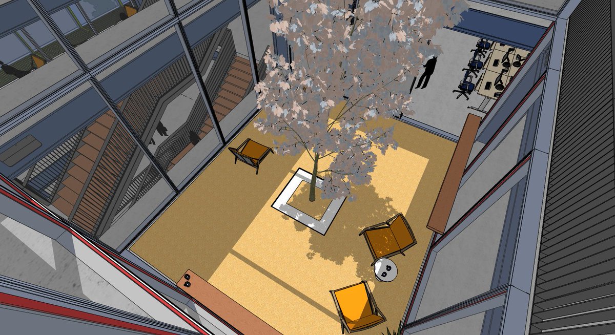SketchUp's tweet image. In our recent blog, we use #SketchUp and some extensions to find out how sunlight falls on (and in) your courtyard and how to optimize the #design of your courtyard for optimal daylight. 🌞

blog.sketchup.com/home/good-dayl…