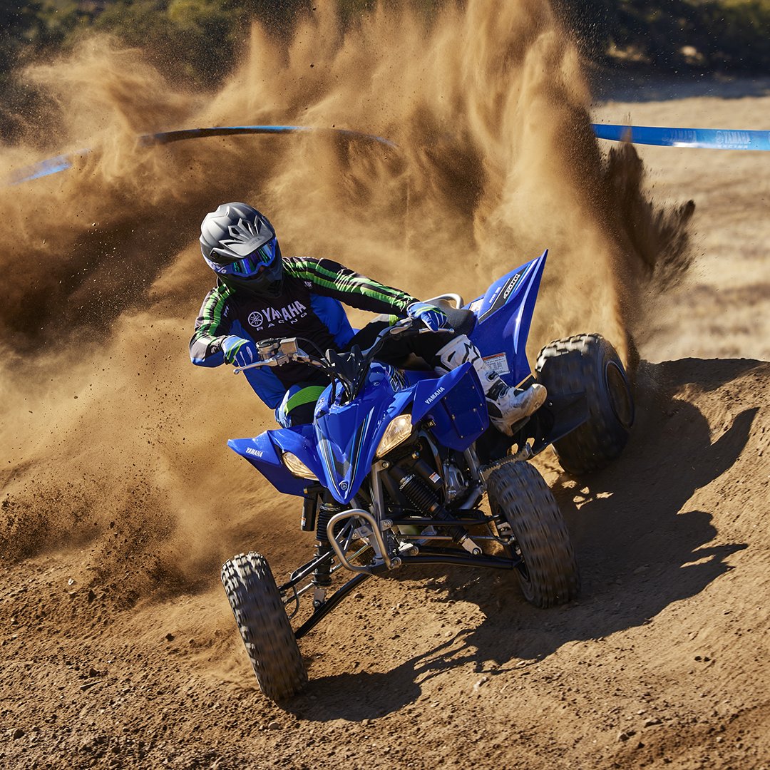 Transformez vos rêves de course en réalité avec les nouveaux modèles de quads sportifs : Yamaha YFZ450R et YFM700R SE. 
#DRIVENBYVICTORY