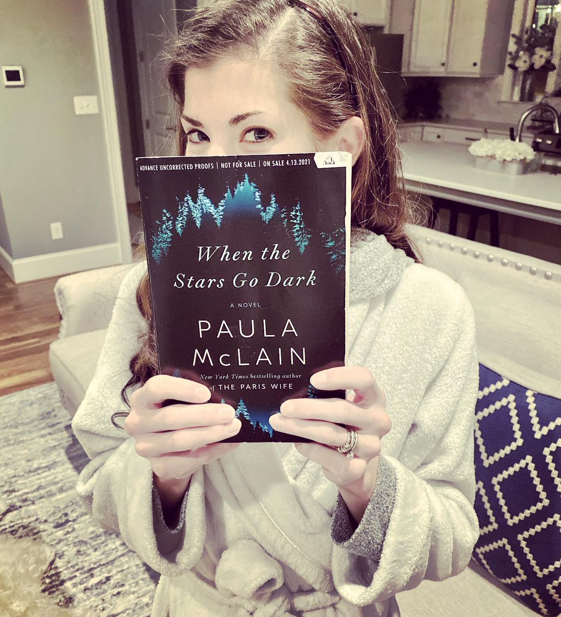 SarahMMcCoy's tweet photo. 💫Monday morning galley brag.
I’m so excited that I’m sharing in my feral robe. Best wintry week mail= this Advance Proof of #WhenTheStarsGoDark by the incomparable #PaulaMcLain…
https://t.co/WcL2yIXxW3
@randomhouse
Releasing April 13, 2021. Preorder now! #DreamSpring https://t.co/9czNXgdeME