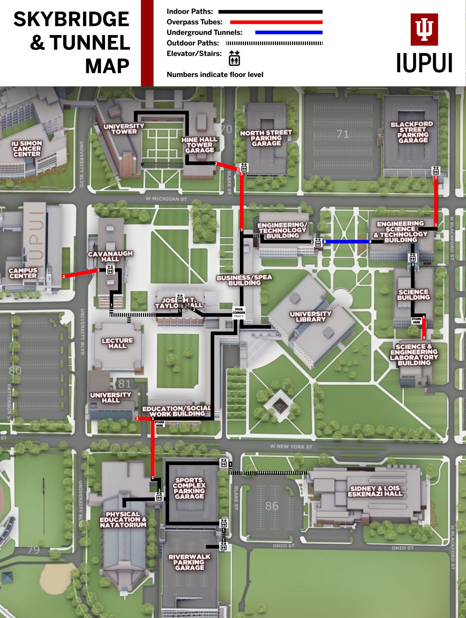 Iupui Campus Center Map Iupui On Twitter: "Trying To Remember The Route From The Library To The Campus  Center Https://T.co/Kcz1Fhiinp" / Twitter